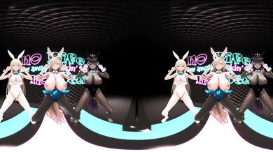 In a world where virtual reality is the norm, two people come together for some steamy action in an immersive 3D environment.