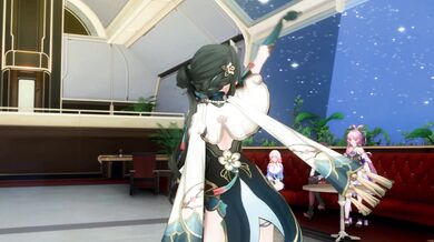 "Unleashing the Sexy Dancer Within: Ruan Mei's Sensual Dance Number 9"