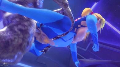 "One-on-one with Samus Aran and her newfound alien lover, as she discovers the joys of pregnancy while exploring a haunted space station."