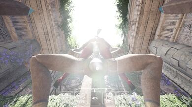 Watch hot babe Tara get wild with a huge Horus statue in this intense hentai gameplay scene!