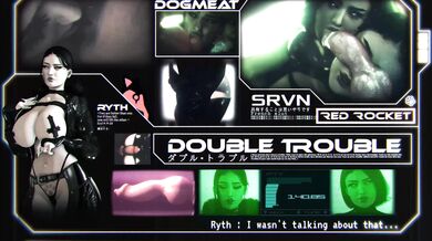 "Two hot girls sharing one cock!"