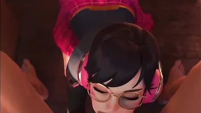 'The Hentai Artist and her Two Best Friends have the Most Incredible Blowjob Experience of their Lives!'