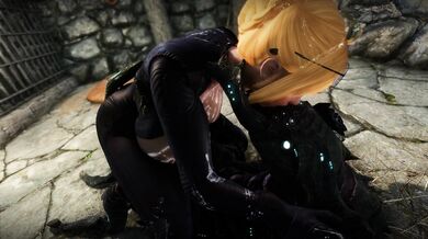 'The Knight of the Latex Suit and the Golbin Queen: Artoria and her Fleshy Hentai Adventure'