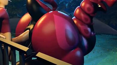 "Unleashing the Beast Within: Scolex and King of FacesX Get Stuffed by a Giant Dumptruck"