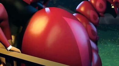 "Unleashing the Beast Within: Scolex and King of FacesX Get Stuffed by a Giant Dumptruck"