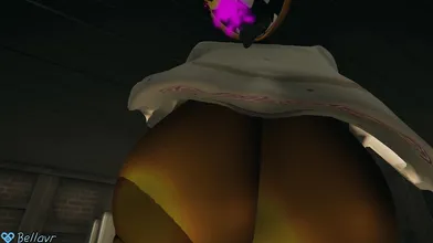 'Tasteful, yet voluptuous breasts jiggle in slow motion on a bed of soft plush toys.'