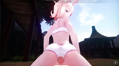 "Unleashing the Beast: A Sexy Encounter on Monster Girl Island with a Fluffy Rabbit"