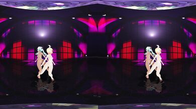 "Sexy Japanese Anime Girl Strips and Masturbates in Virtual Reality, HD Quality."