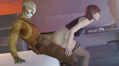 Hentai Femshep X Batarian 1 [Loop] - A Mass Effect XXX Parody