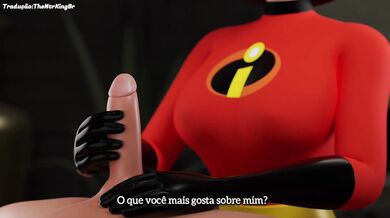 "Helen Parr Gives a Hand Job in Brazilian Portuguese (PT-BR)"