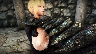 "Majoras' Mask Mage in a Latex Suit, Taken by Golbin in Episode 5 of Soul Eater Season 2."