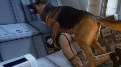 "Miranda's Anal Adventure with Her Best Friend's Dog (in the Loop)"