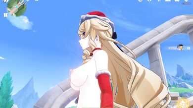 'Momma's so big and bouncy, Genshin Impact is gonna leave an impact on her!'