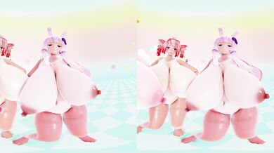 "Making Love in Virtual Reality with a 2D Girlfriend - Animation in 3D!"