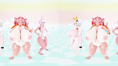 "Making Love in Virtual Reality with a 2D Girlfriend - Animation in 3D!"