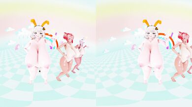 "Making Love in Virtual Reality with a 2D Girlfriend - Animation in 3D!"