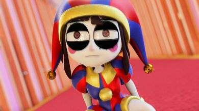 "The Naked Pomni Ride: Wigfritter Fucking."