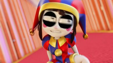 "The Naked Pomni Ride: Wigfritter Fucking."