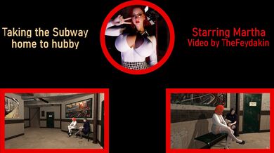 "Subway Slutty: Martha Gets Fucked on the Train in Ultra HD!"