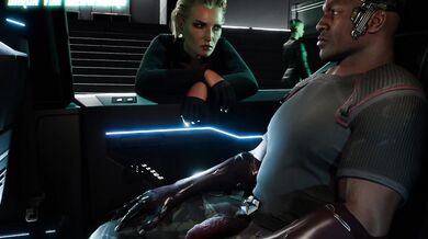 'The Security Officer, Sir Meows: Meredith Tries Baron Von Meowsberg in the Full Version.'