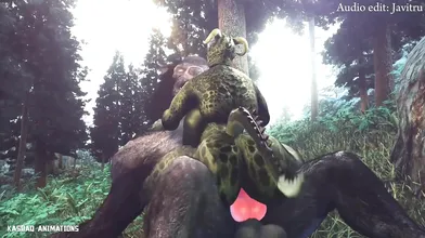 "☆Argonian Horny☆": The Racy, Raunchy Romp of a Sultry Succubus and a Lustful Lizardman