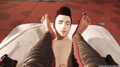 'Alone with Panam Palmer: A Growing Footjob Adventure'