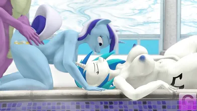 "Two and a half ponies, one toy boy!"