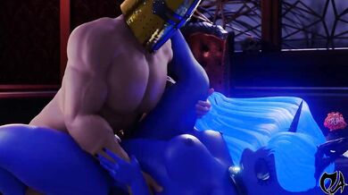 'Luna and Her Knight's Dead Air Sex Adventure'