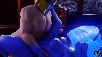 'Luna and Her Knight's Dead Air Sex Adventure'