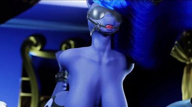 "Luna the Space Witch: Struggling on Bed with Dead Air3d!"