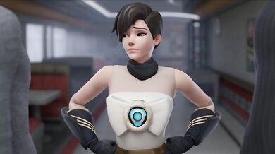 'Mixed Asian and Black Dildo Double Penetration with Tracer in Hentai Porn'