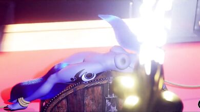 'Luna the Faun Bondaged and Disciplined in Her Royal Bedchamber by Dead Air3d'