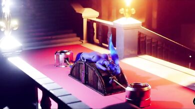 'Luna the Faun Bondaged and Disciplined in Her Royal Bedchamber by Dead Air3d'