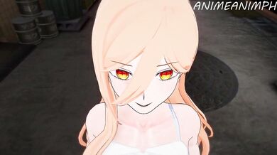 "Splitting Logs with a Chainsaw While Riding Cowgirl Style!"