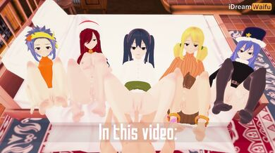 'The Mythical Creatures - Koikatsu Animation Fairy Tail: Fairies Having Fun'