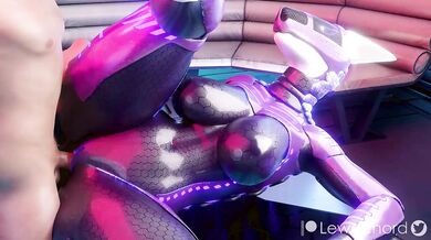 'Cynthia's Ass Clapped and Slapped as She Gets Her Hole Hammered by Two Mighty Men to the Tune of a Lewd Chord'