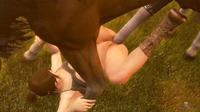 "Lara X Horse [Ride 'Em]"