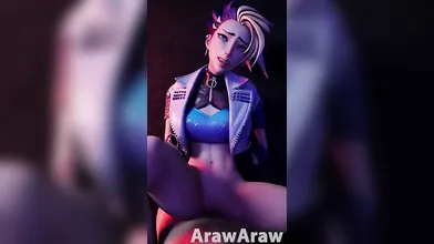 "Pleasure of the Silken Fist: Akali Missionary with Clothing."