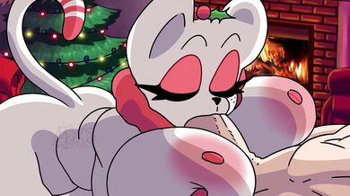 Wanna have some sweets with me, my hot peppermint cat friend?