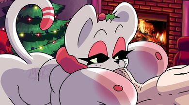 Wanna have some sweets with me, my hot peppermint cat friend?