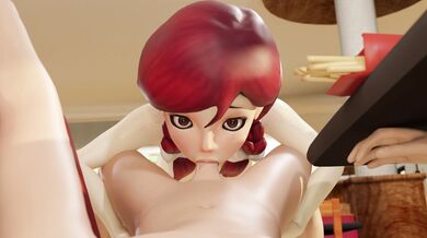 "Wendy's Nude Blowjob with the Wolf Pack in Howl SF Mansion"