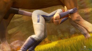 'Ponygirl's Powerful Ride - Again and Again'