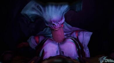 "The Summoner's Lustful Blowjob with Blender"