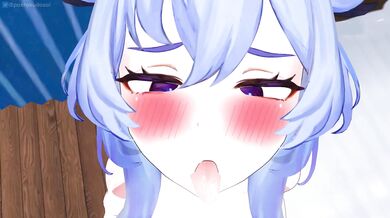 'Unleashing the Beast within Ganyu's Naked Body: Bringing Home for Sexual Pleasure'