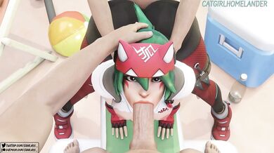 'Tide-turning Tsunami! Huge Cocks Crash Against Kiriko's Beach Body'