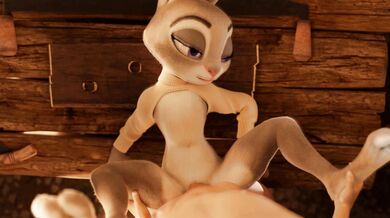 'Cumming On Judy's Wet Tongue While Fucking Over The Table'