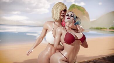 'The Biker Babe and the Superheroine: A Faustian Tale [No Watermark]'