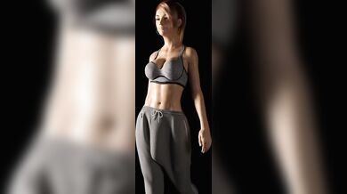 'Gina (futa 3d) - Getting undressed and then dressed to go to the gym - Edit [Serge3dx]'