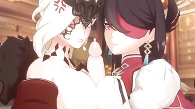 "The Impact of the Sovereign's Cock: A Genshin Special"