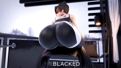 "Massive Cock Tracer Gets Blacked by Three Men in a Dark Room"